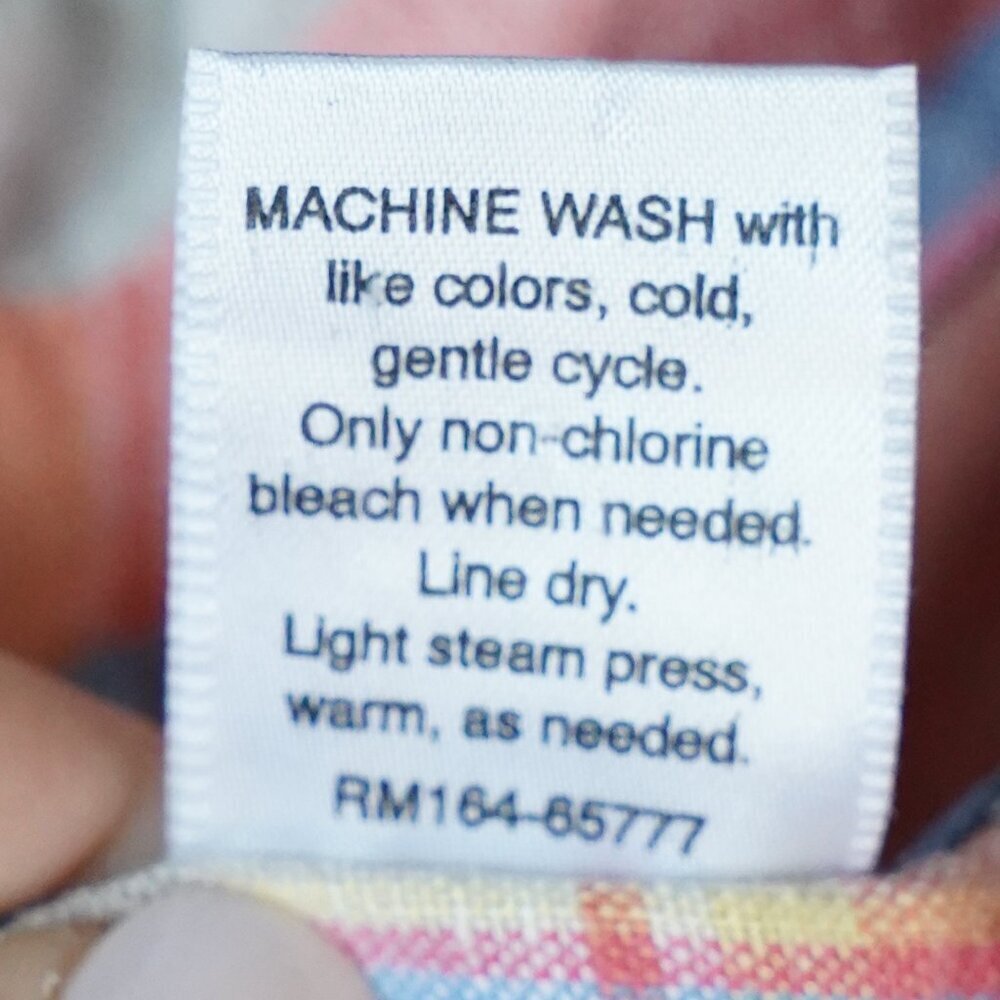 Pendleton, 100% Linen Plaid Button-down Long Slee… - image 8